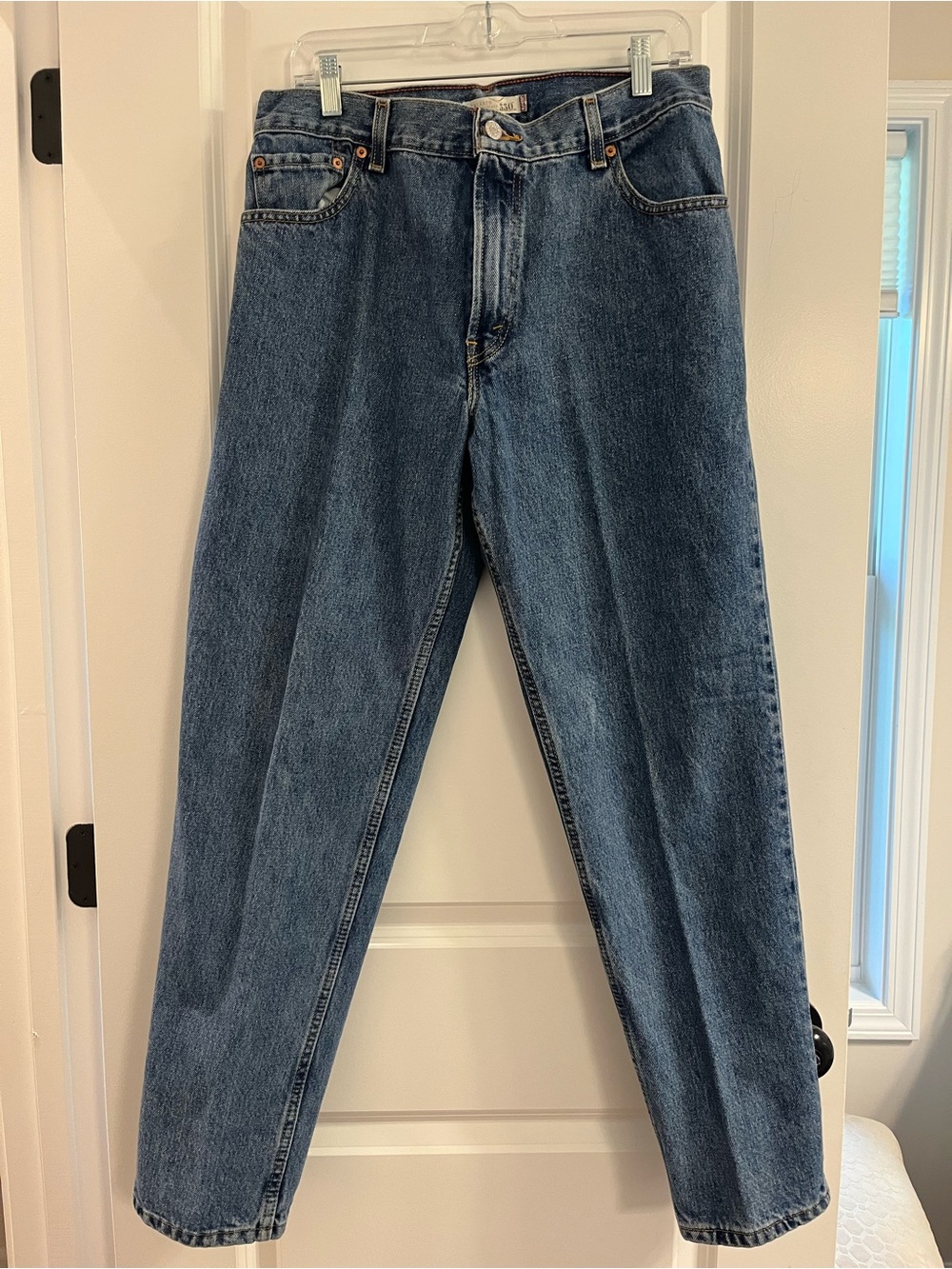 Vintage Women’s Relaxed 550 Levi’s - Tapered Jeans , 14 Medium